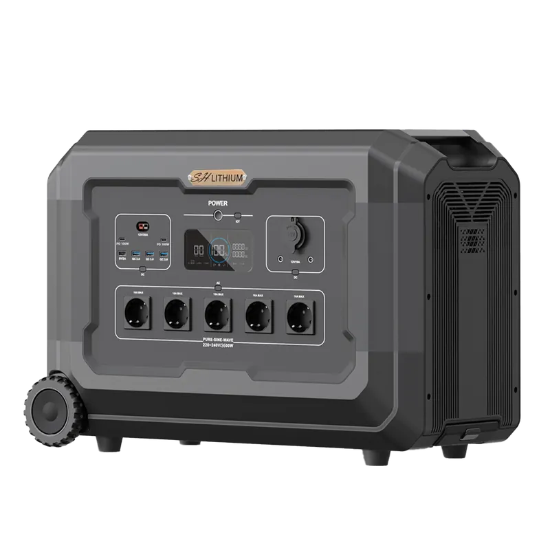 Expédition Rapide Station portable de recharge lithium – 3600W