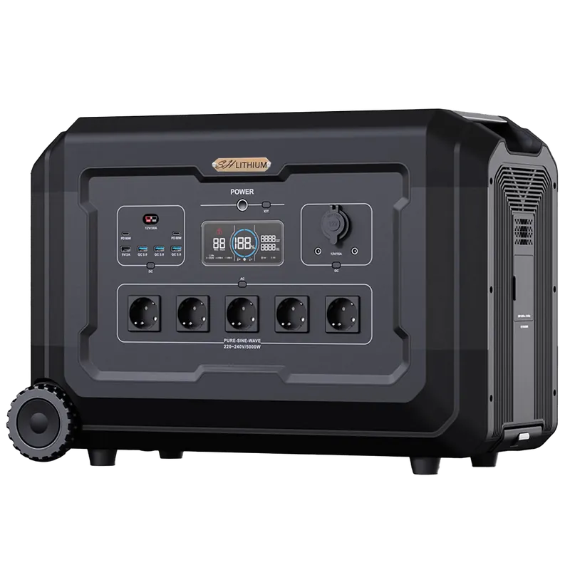 Certifié Portable lithium charging station – 5000W