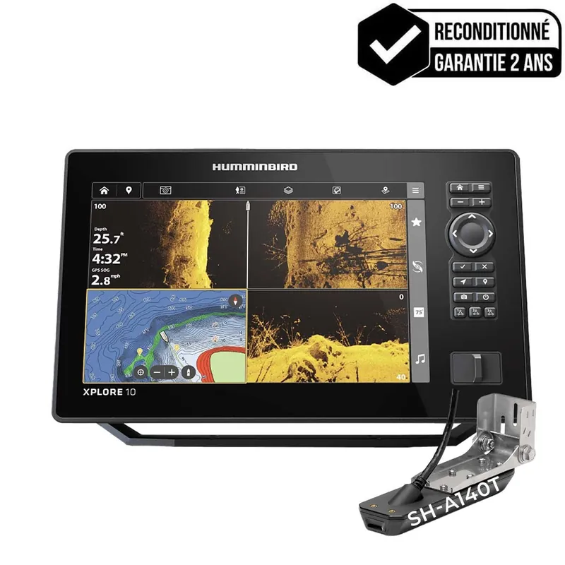 Xplore 10 MEGA SI+ + sonda de popa – Refurbished Quantité Limitée
