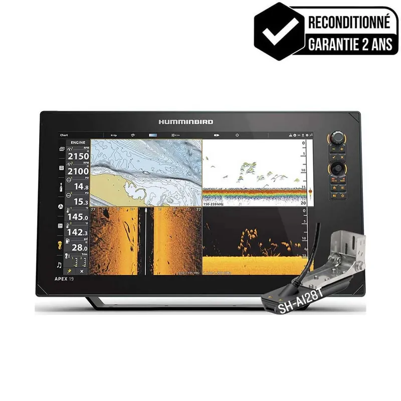 APEX 19 Mega SI+ + transom probe – Refurbished Solde