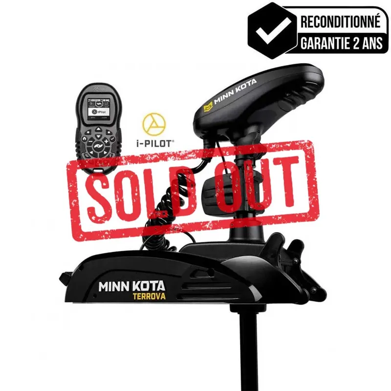 TERROVA BT 55 Lbs i motore anteriore-Pilot – ricondizionato Commande En Gros