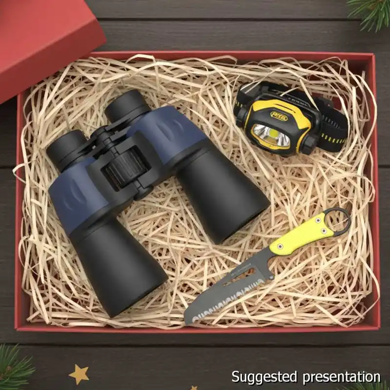 Acheter En Ligne SKPPER Set: Binocolo, lampada & coltello