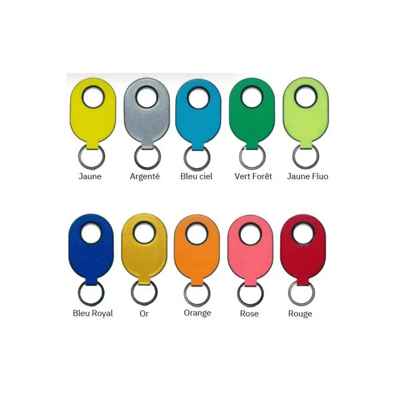 Vente Flash 1 set of 10-key rings – 1 of each color